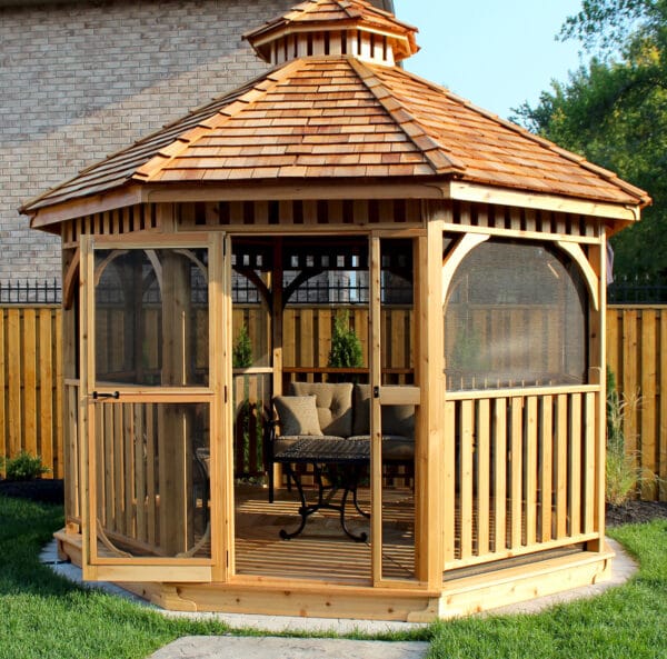 Outdoor Living Today Gazebo Screen Kit