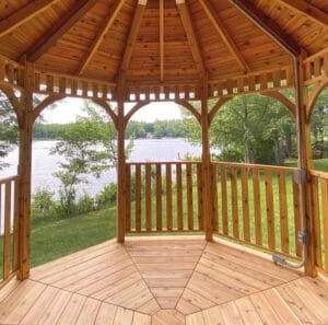 Western Red Cedar Gazebo Outdoor Living Today 1