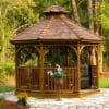 Western Red Cedar Gazebo Outdoor Living Today 3