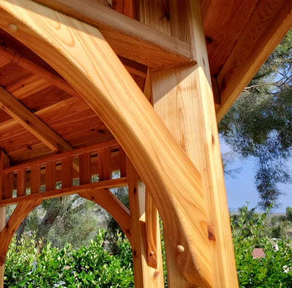 Western Red Cedar Gazebo Outdoor Living Today 4
