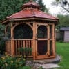 Western Red Cedar Gazebo Outdoor Living Today 5