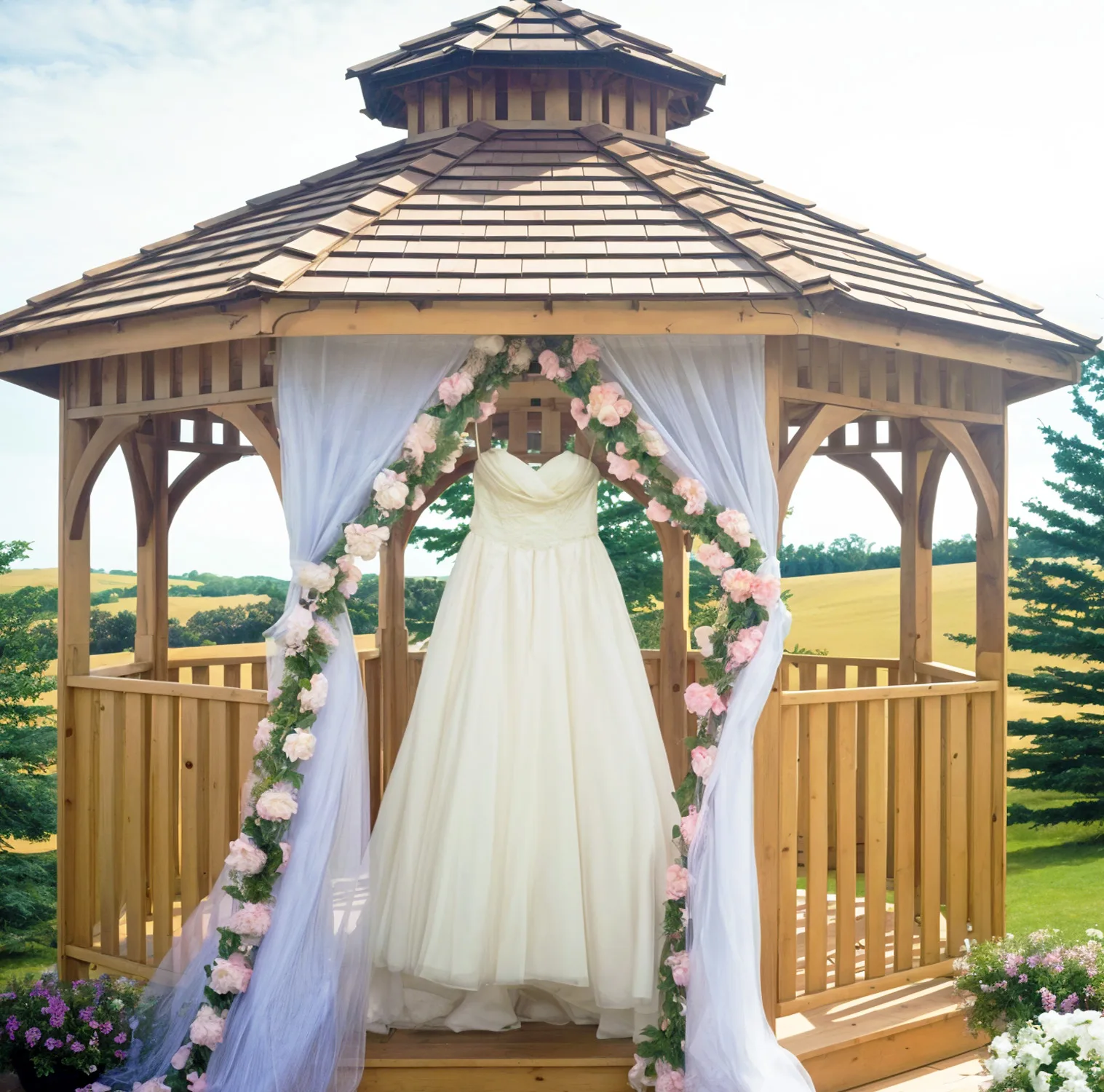 Western Red Cedar Gazebo Outdoor Living Today 8 Western Red Cedar Gazebo Outdoor Living Today 8