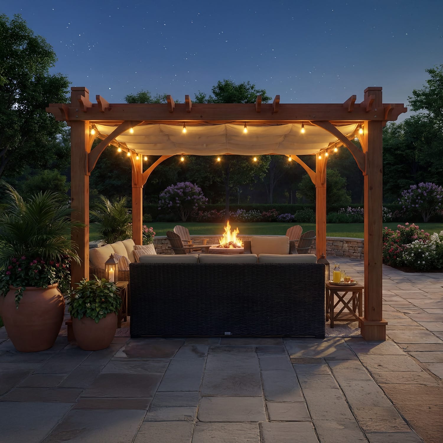 8x10 Breeze Pergola Kit Western Red Cedar Pergola Kit Outdoor Living Today Cedar Pergola 18