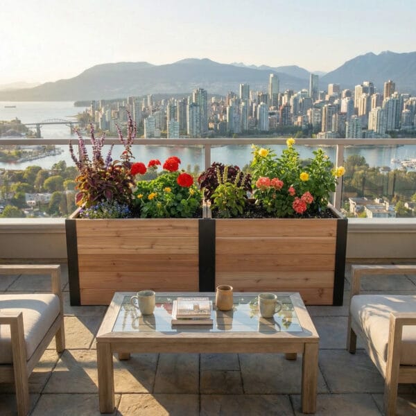 Urban Garden Bed 6x3 Western Red Cedar Raised Garden Bed Kit Outdoor Living Today 1