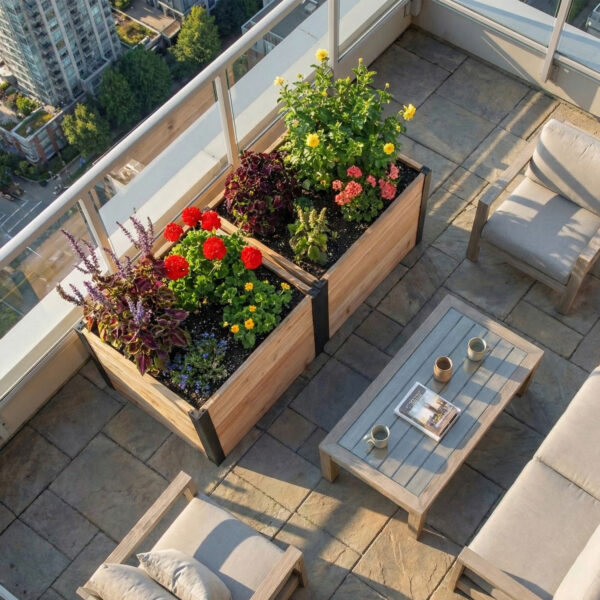 Urban Garden Bed 6x3 Western Red Cedar Raised Garden Bed Kit Outdoor Living Today 3