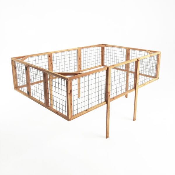 8x12 Deer Fence Options For Raised Garden Bed Outdoor Living Today Western Red Cedar Kit 1