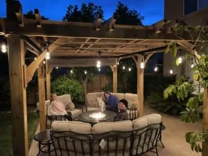 B. Baker 10x16 Cedar Pergola Kit 2 scaled 1