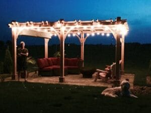 Cedar Pergola Kit H. Liburdi 300x225 1