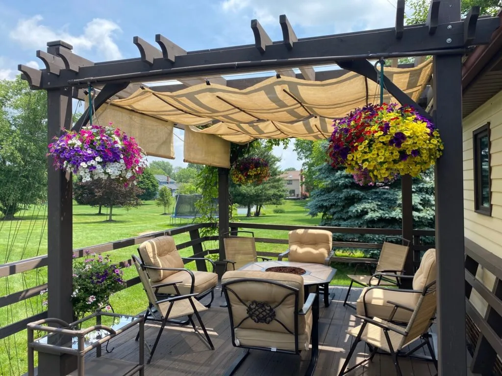 Cedar pergola Kit 1010 D. Thislethwaite 1024x768 1.jpg