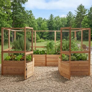 Raised Cedar Garden Bed | 12ft x 8ft