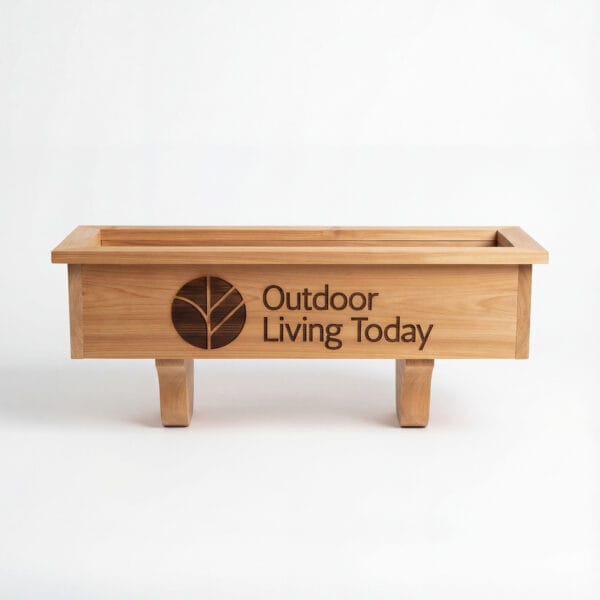 Cedar flower box Outdoor Living Today 3