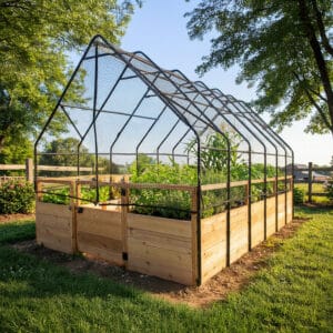 Raised Cedar Garden Bed | 8 ft × 12 ft
