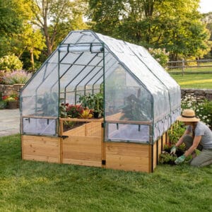Raised Cedar Garden Bed | 8 ft × 12 ft