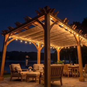 12x16 Breeze Pergola Kit Western Red Cedar Pergola Kit Outdoor Living Today Cedar Pergola 16
