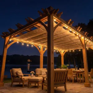 12x16 Breeze Pergola Kit Western Red Cedar Pergola Kit Outdoor Living Today Cedar Pergola 16
