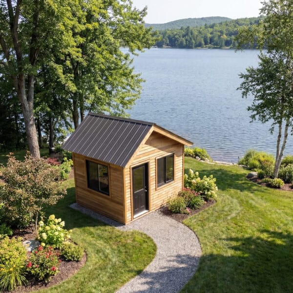 Saltbox Studio 12x8 Western Red Cedar Shed Kit Outdoor Living Today 6