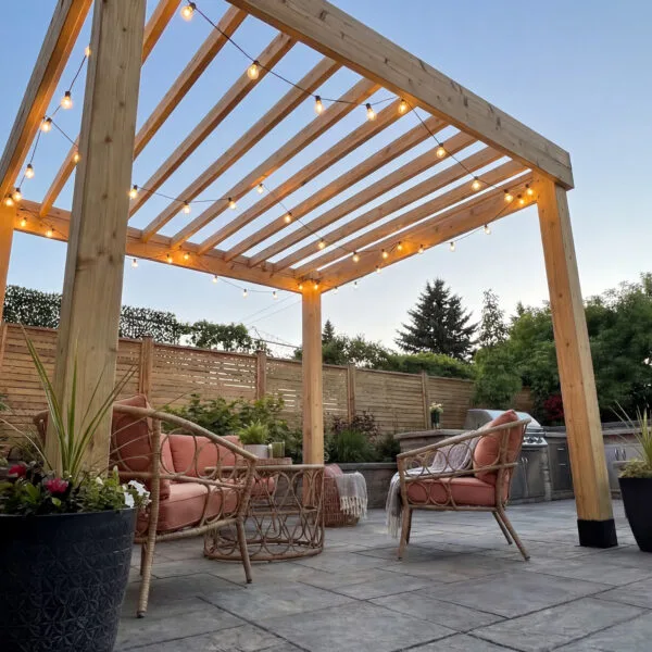Urban Escape Pergola – Western Red Cedar Structure 9 Urban Escape Pergola Kit Western Red Cedar Pergola Kit Outdoor Living Today Cedar Pergola 4