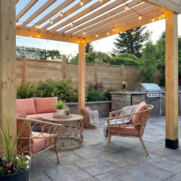 Urban Escape Pergola – Western Red Cedar Structure 8 Urban Escape Pergola Kit Western Red Cedar Pergola Kit Outdoor Living Today Cedar Pergola 6