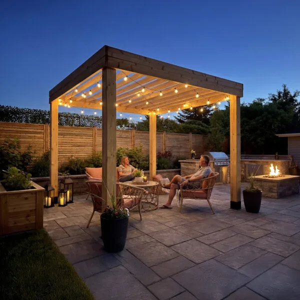 Urban Escape Pergola – Western Red Cedar Structure 7 Urban Escape Pergola Kit Western Red Cedar Pergola Kit Outdoor Living Today Cedar Pergola 8