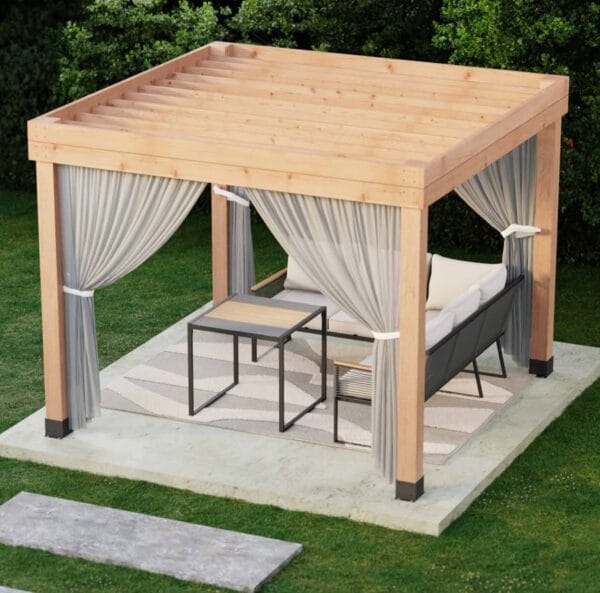 Western Red Cedar Urban Escape Pergola – Outdoor Shade Structure 7 Urban Pergola Western Red Cedar Outdoor Living Today 8