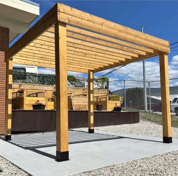 Urban Escape Pergola – Western Red Cedar Structure 12 Urban Pergola Western Red Cedar Outdoor Living Today Lifestyle 7