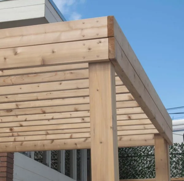 Urban Escape Pergola – Western Red Cedar Structure 5 Urban Pergola Western Red Cedar Outdoor Living Today Lifestyle 9
