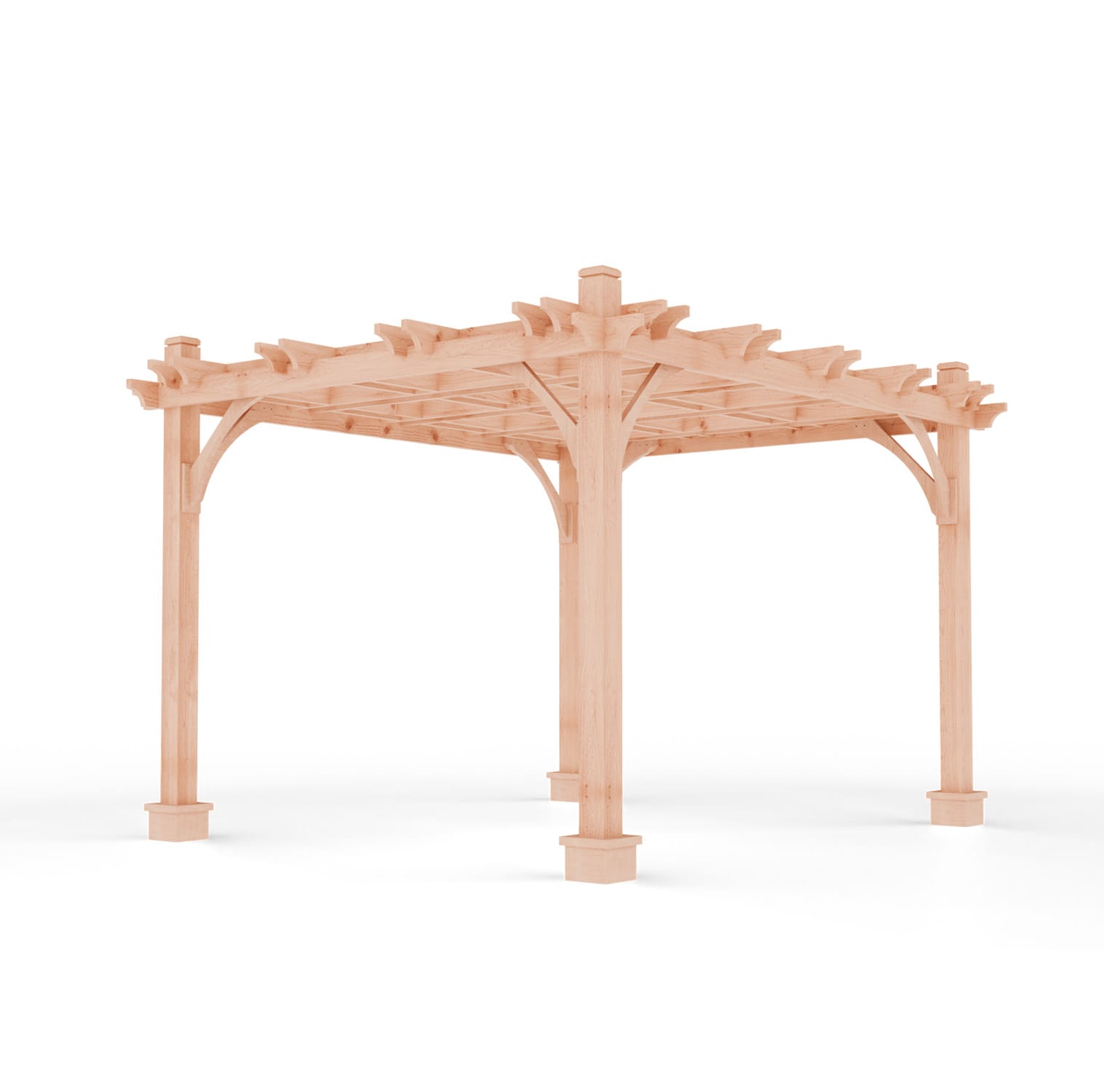 Weestern red cedar pergola Outdoor living today 1210