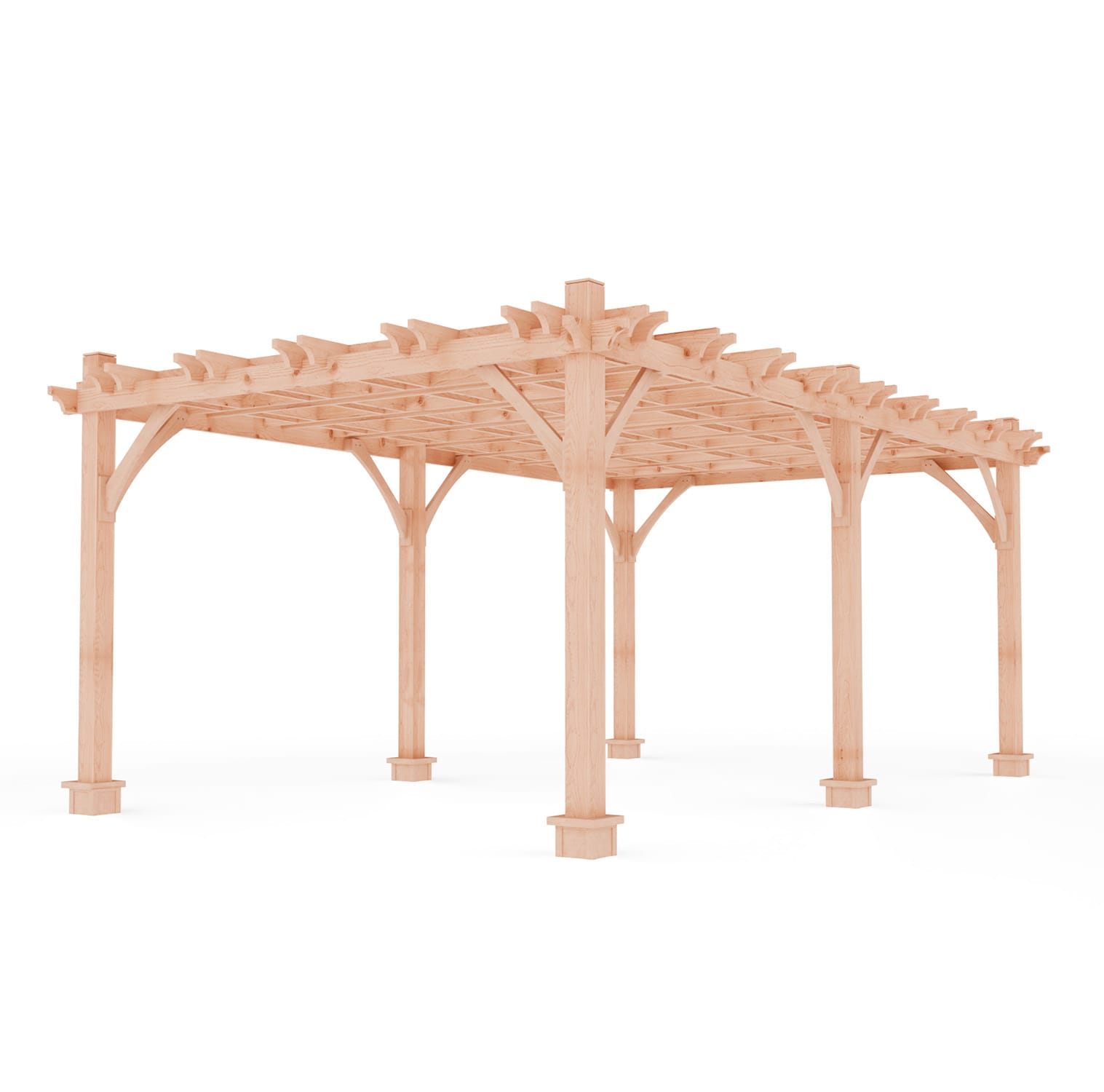 Weestern red cedar pergola Outdoor living today 1220