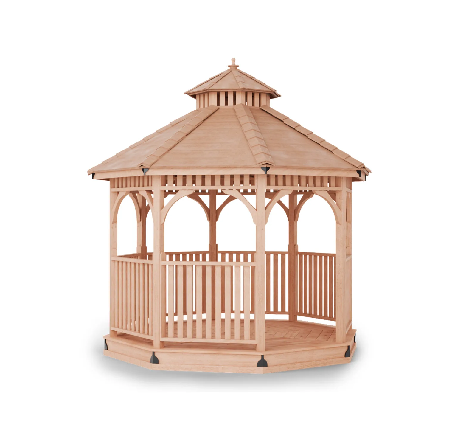 western red cedar gazebo 10ft cedar