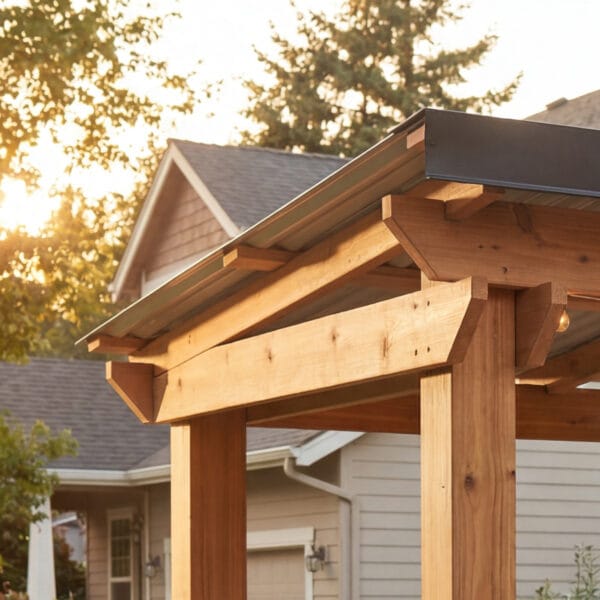 Grill Gazebo Western Red Cedar Side Door Shed Kit Outdoor Living Today 50