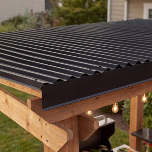 Grill Gazebo Western Red Cedar Side Door Shed Kit Outdoor Living Today 58