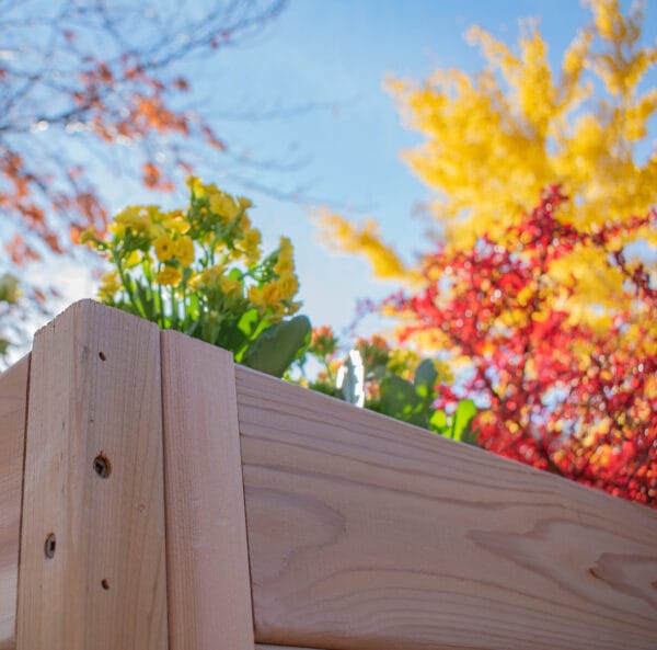 3.5×4 Corner Tiered Raised Garden Bed – DIY Kit 6 3.5×4 Tiered Raised Garden Bed – Western Red Cedar Corner Kit 2