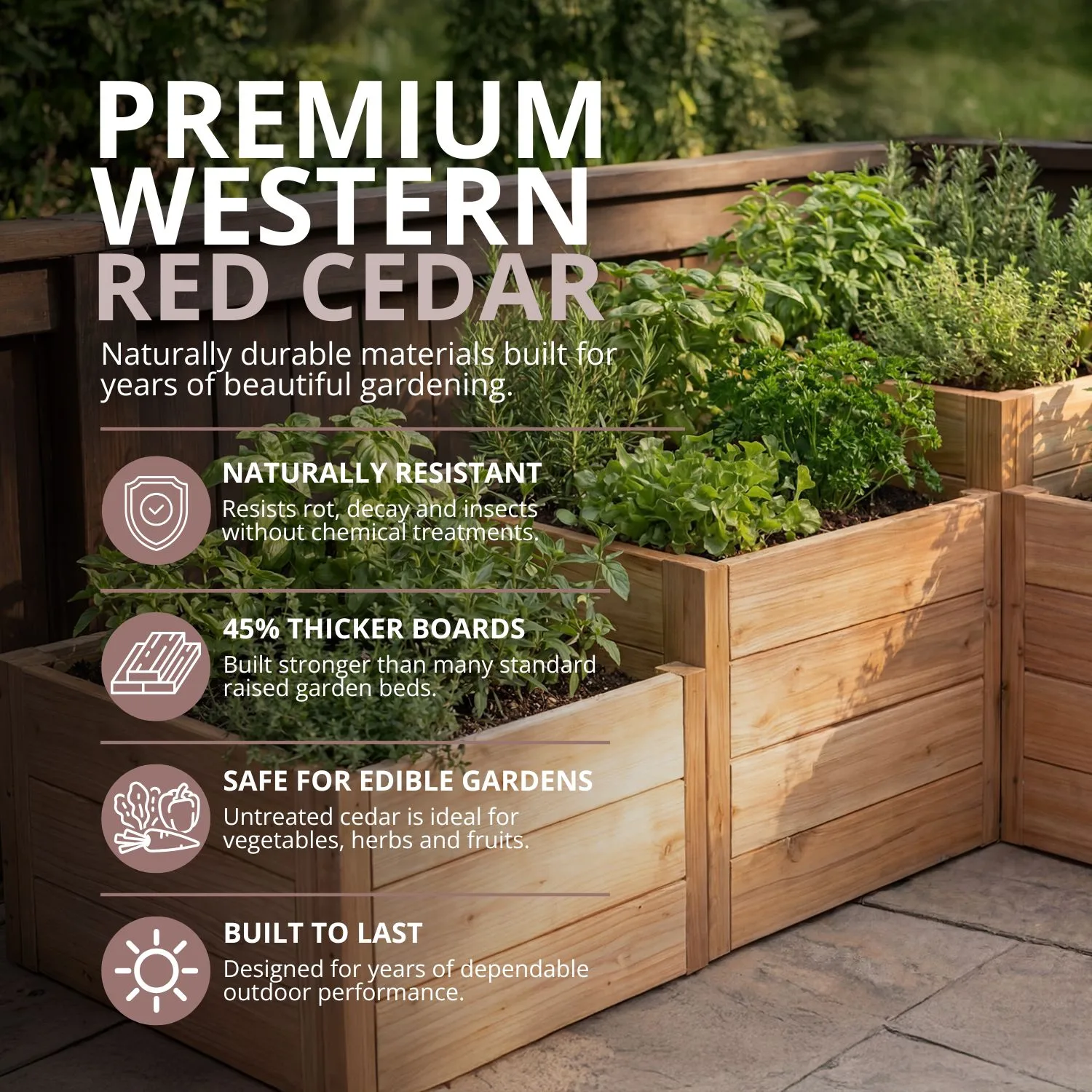 Tiered Garden Bed Outdoor Living Today Garden Bed Feature Card