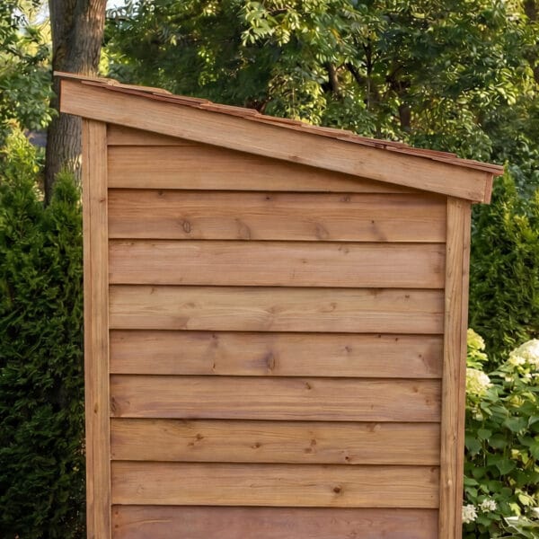 8×4 Cedar Shed - SpaceSaver Double Door – Lean-To Storage Kit 7 Space Saver 8x4 Double Door Shed Kit Outdoor Living Today Western Red Cedar Shed Kit 47