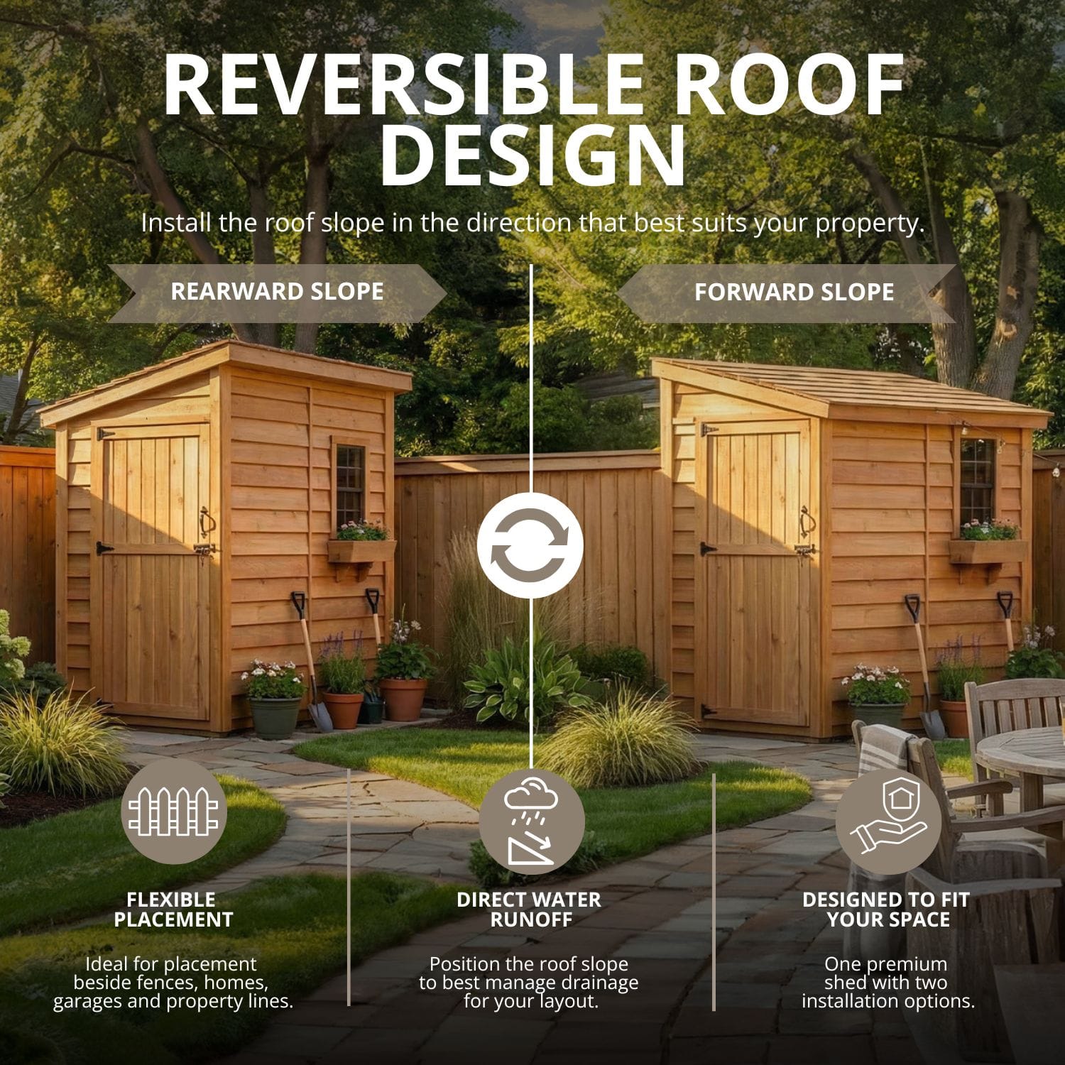 8×4 Cedar Shed - SpaceSaver Side Door – Lean-To Storage Kit 6 8x4 SpaceSaver Western Red Cedar Side Door Shed Kit Outdoor Living Today 20 6