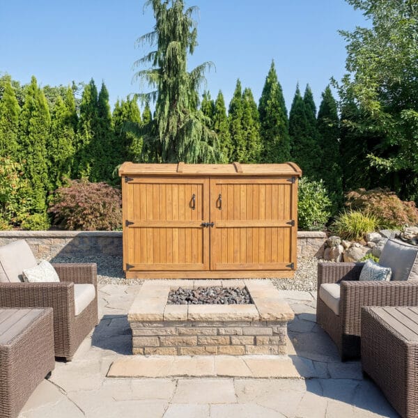 8x3 Oscar Storage Shed western red cedar shed outdoor living today cedar shed kit 15jpg