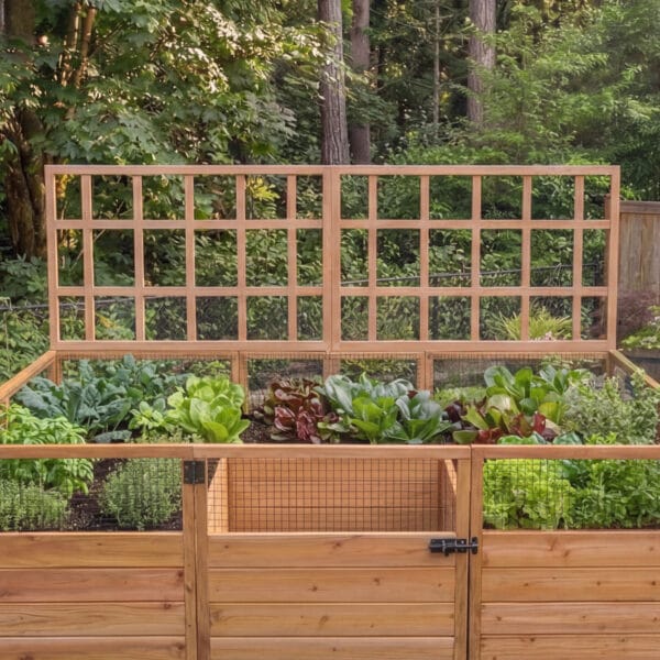 Raised Garden Bed 8x5 Western Red Cedar Gardening Kit Outdoor Living Today Raised Garden Bed 11