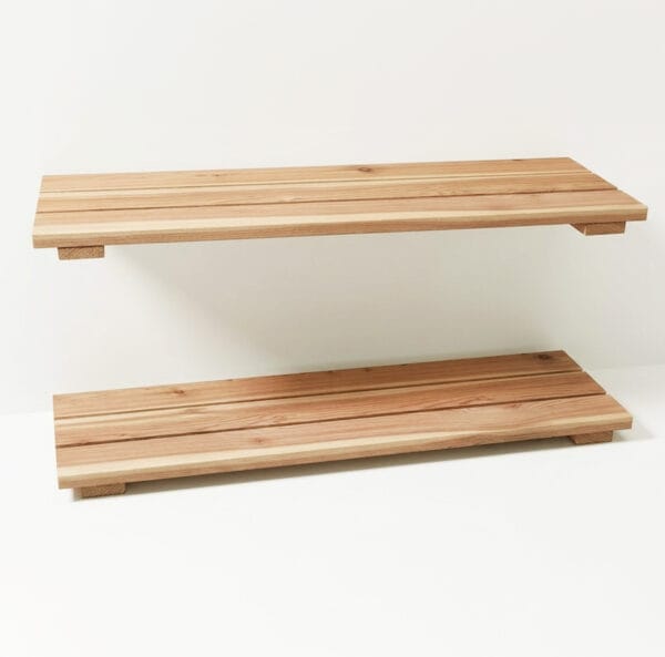 Western Red Cedar Shed Shelves – Set of 2 2 GGC 63 Cedar Shelf Outdoor Living Today 10