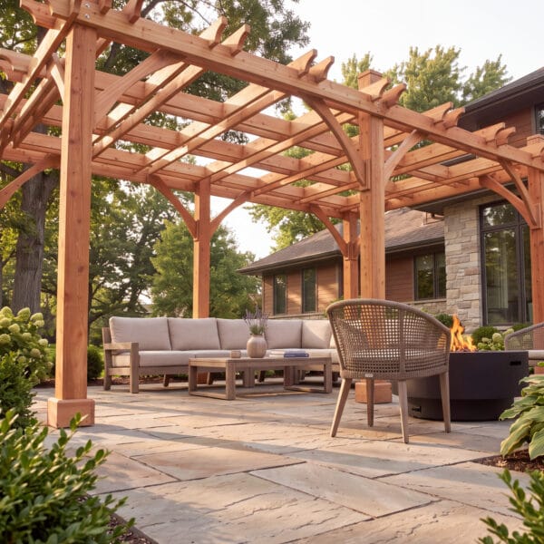 12x16 Cedar Pergola Outdoor Living Today Western Red Cedar Pergola. Without Canopy Kit 8
